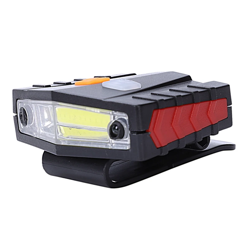 

Cob Induction Hat Clip Lights Headlight Fishing Press Sensor head light lamp Usb Charging Cap Head Lantern Clip On Head Torch