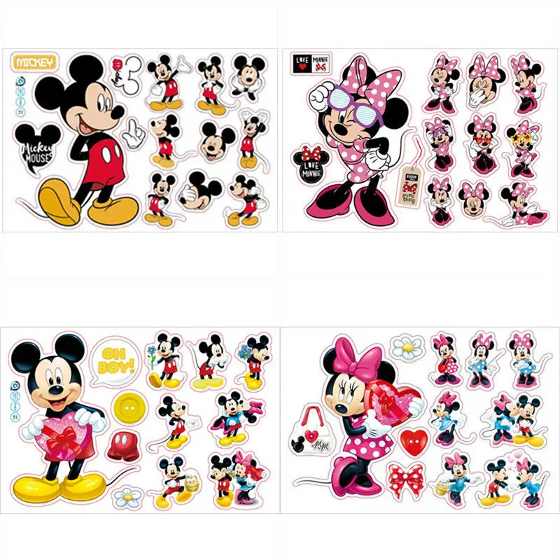 Minnie Mouse Room Decoration Stickers Minnie Mouse Room Decoration Stickers