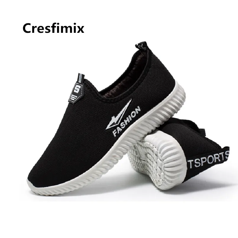 

Cresfimix Zapatos Masculinos Male Fashion Light Weight Black Breathable Shoes Men Cool Anti Skid Shoes Comfortable Shoes C3574