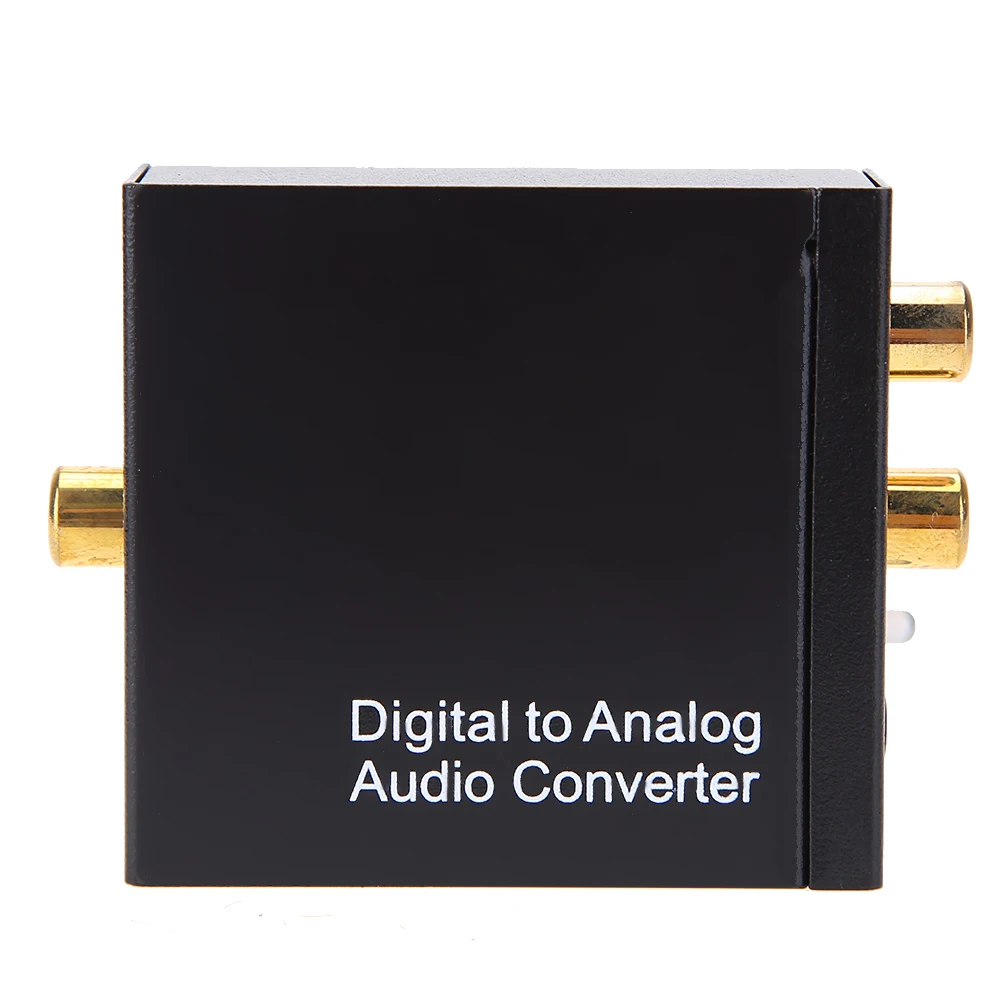 

Digital Coaxial Toslink Optical to Analog L/R RCA Audio Converter Adapter 3.5mm Jack Stereo Audio Converter Adapter USB Cable