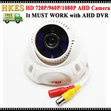 Новое Прибытие HD 720 P 960 P 1080 P ВИДЕОНАБЛЮДЕНИЯ Купольная AHD Камера 2-МЕГАПИКСЕЛЬНАЯ крытый