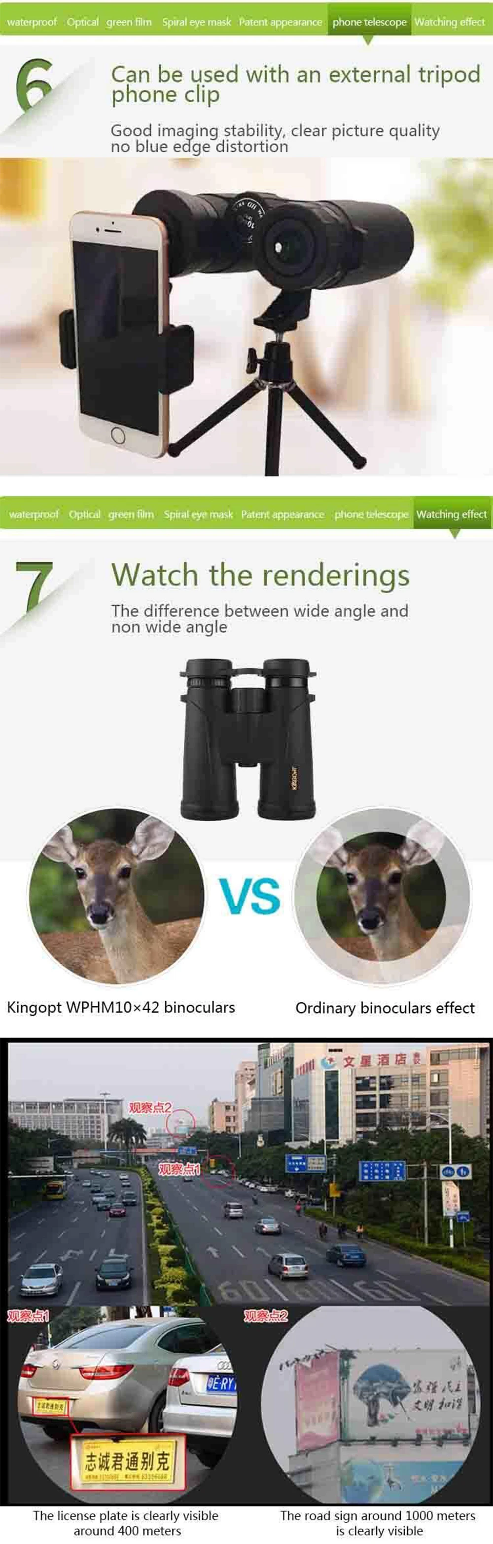 binoculars rate