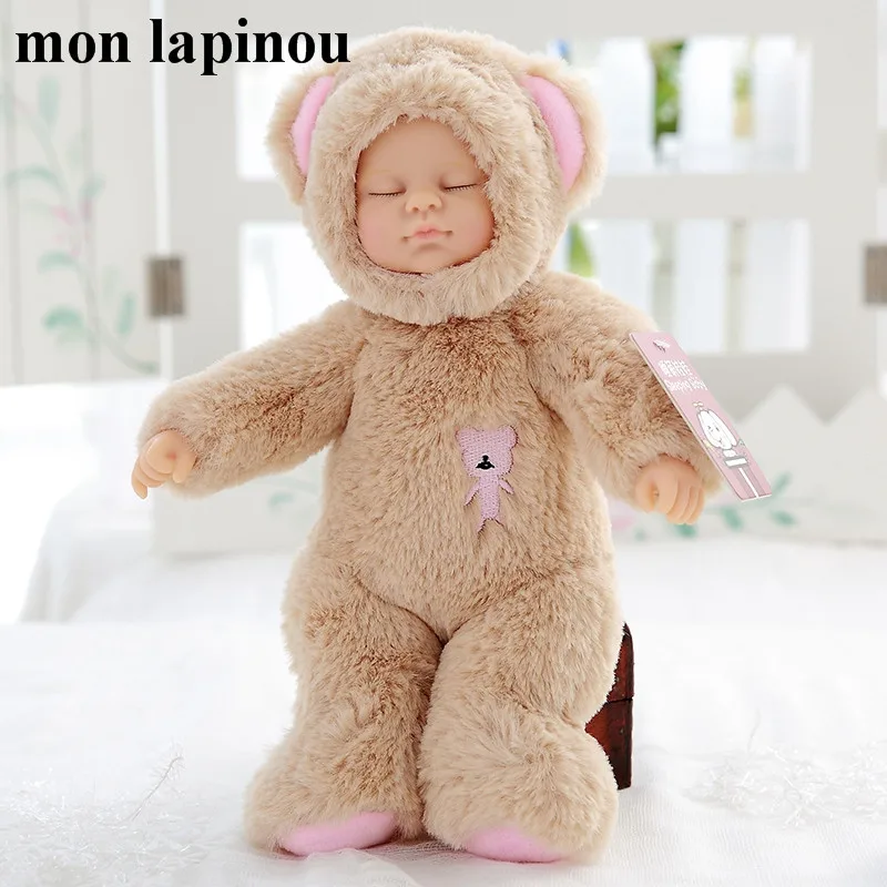 Милый плюшевый кролик, игрушка, плюшевый кролик, медведь, детская игрушка для новорожденных, bjd, Детская кукла, детские игрушки, подарок для детей, горячая распродажа - Цвет: bear