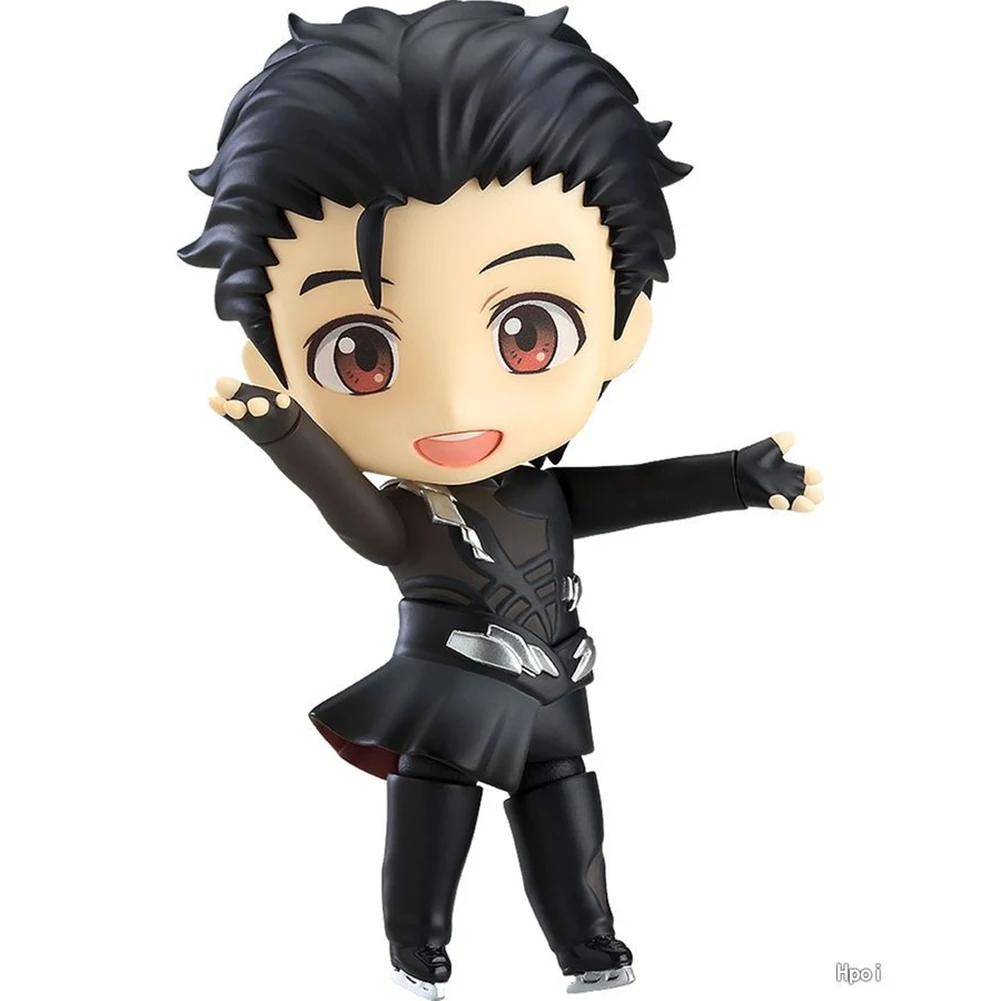 

ELBCOS YURI!!! on ICE Yuri Katsuki 10cm/3.9'' Change Face Q Version PVC Model Toys Action Figures