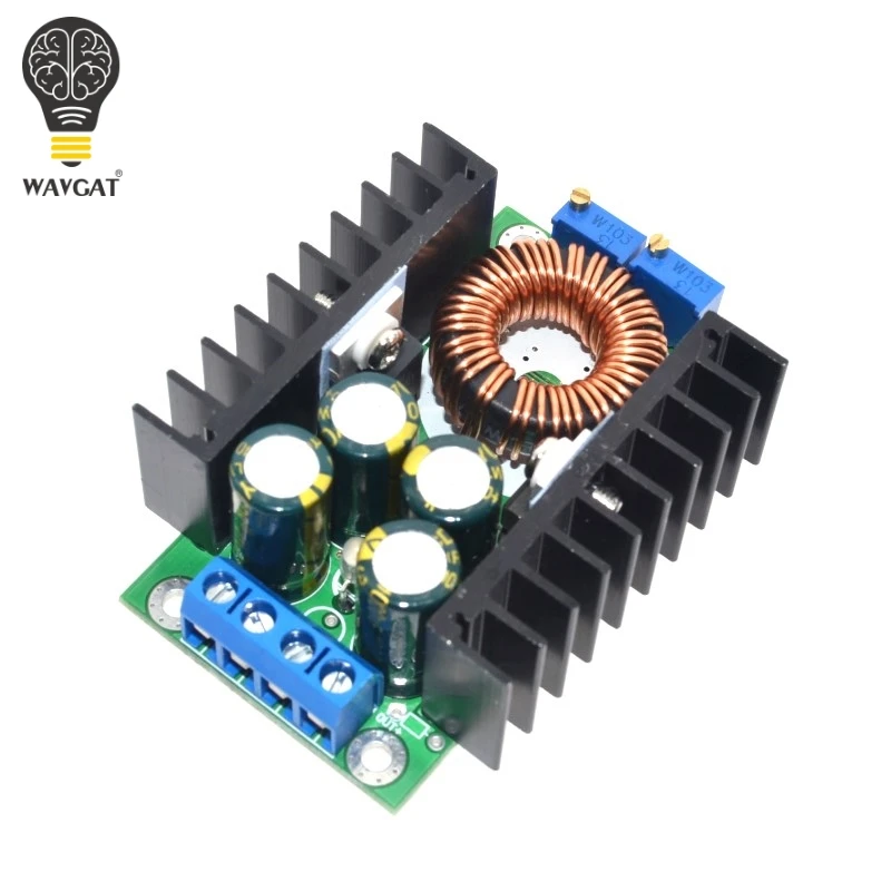 

DIY Electric Unit High quality C-D C CC CV Buck Converter Step-down Power Module 7-32V to 0.8-28V 12A 300W XL4016
