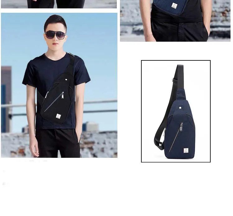 Новая мужская сумка через плечо повседневные мужские сумки через плечо водонепроницаемые оксфорды сумка через плечо Для Подростка Сумка
