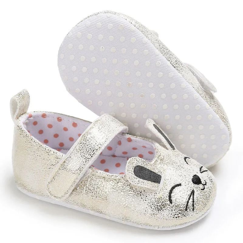 Newborn Baby Girl Soft Sole Mouse Soft Sole Crib Shoes Toddler Kids Infant Anti-slip Sneaker Prewalker 0-18M Fashion Lovely