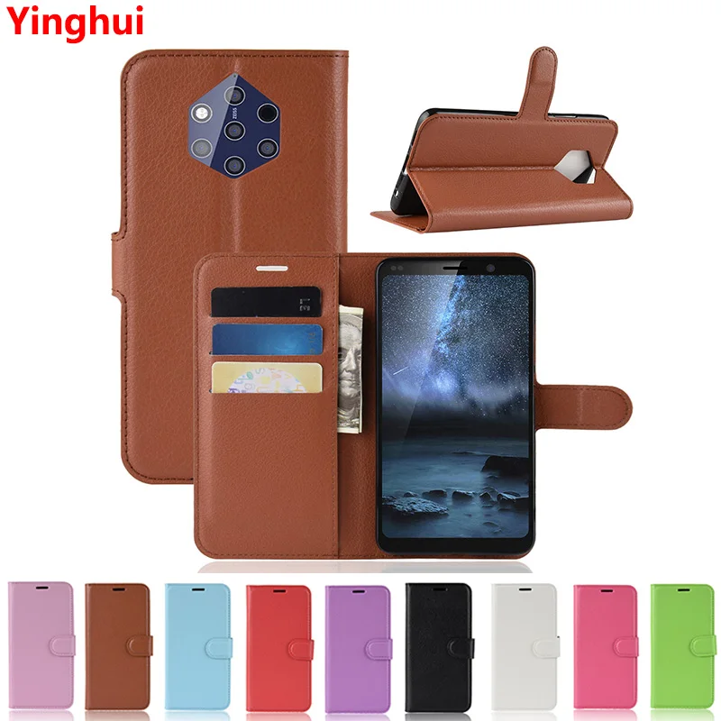 For Nokia 9 PureView 5.99 Book Style Flip Wallet Leather Card Holder Case for Nokia 9 Pureview Full Protective Stand Cover Case For Nokia 9 PureView 5.99 Book Style Flip Wallet Leather Card Holder Case for Nokia 9 Pureview Full Protective Stand Cover Case