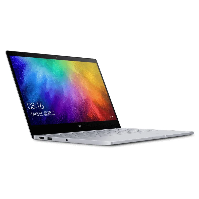 Ноутбук Xiaomi Mi Notebook Air 13,3 дюймов на английском языке Windows 10 Intel UHD Graphics 620 отпечаток пальца с камеры серебристого цвета