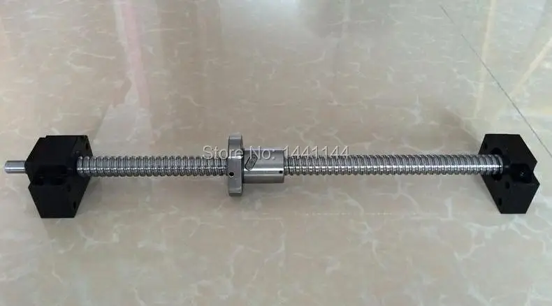 

1pc SFU2010-1500mm Ballscrew with ballnut end machined +2pc SFU2010-2000mm Ballscrew + 3set BK15/BF15 Support CNC Parts