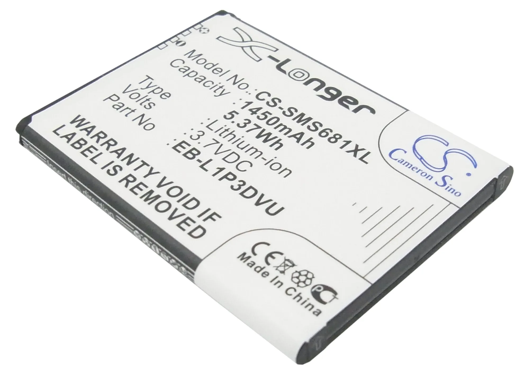 Cameron Sino аккумулятор 1450 мАч для Samsung Galaxy Ace Duos Fame EB L1P3DVU GT S6790 S6790N S6810|cameron sino|battery for