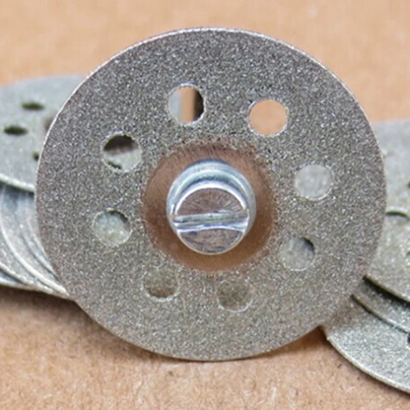 10X 22mm Diamond Disc Cut Off Wheels Rotary Cutting Arbor CL UKPL Tool W3N6 Q2N7 