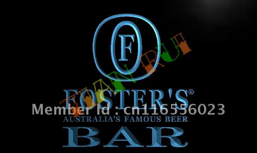 

LA099- Foster's Bar Beer LED Neon Light Sign