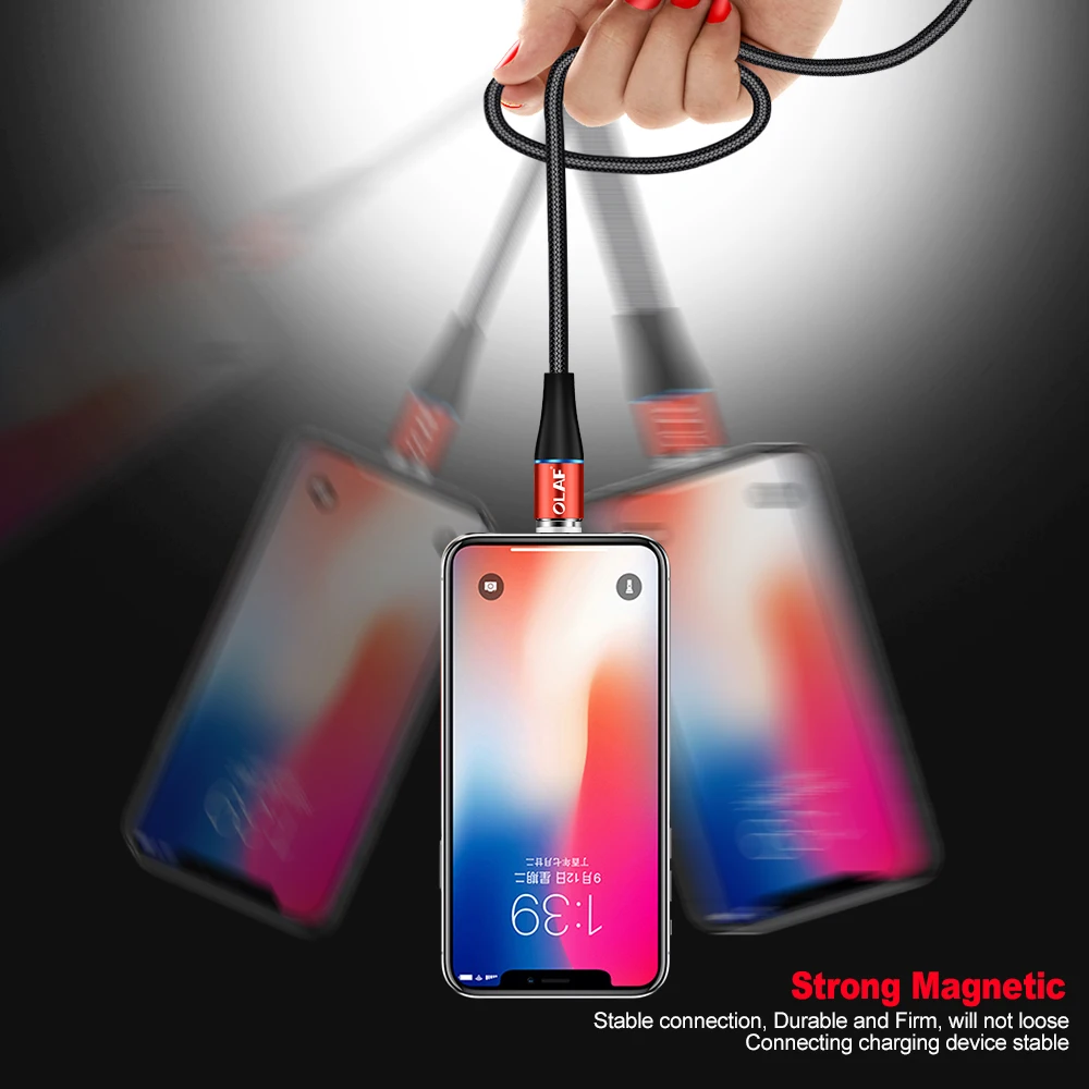 كابل مغناطيسي 3A سريع شحن USB نوع C كابل المغناطيس شاحن البيانات المصغّر USB كابل الهاتف المحمول كابل ل iphone الروبوت الحبل كابل مغناطيسي 3A سريع شحن USB نوع C كابل المغناطيس شاحن البيانات المصغّر USB كابل الهاتف المحمول كابل ل iphone الروبوت الحبل