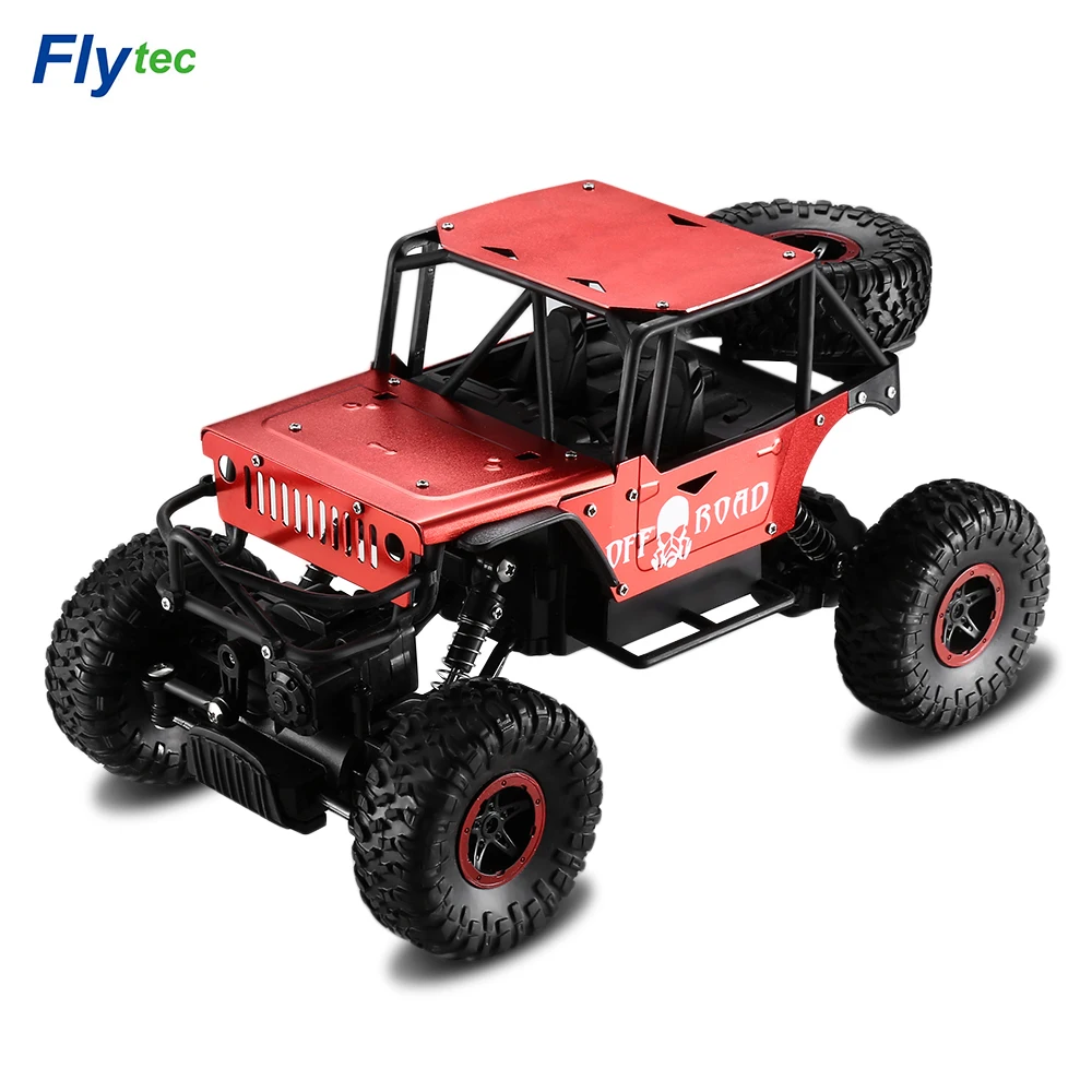 Flytec 1:18 RC игрушечных автомобилей 2.4 г сплав четыре колеса внедорожных дрейфующих