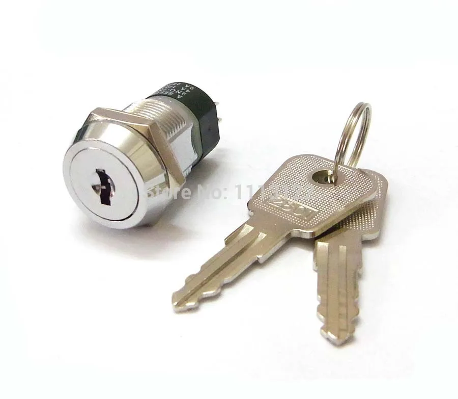 2801 Key Switch Lock OFF/ON Power Switch Lock Key out at OFF position 4 Terminals Switch Lock with flat key 1 key pull 1pc цена 2801 Key Switch Lock OFF/ON Power Switch Lock Key out at OFF position 4 Terminals Switch Lock with flat key 1 key pull 1pc цены онлайн