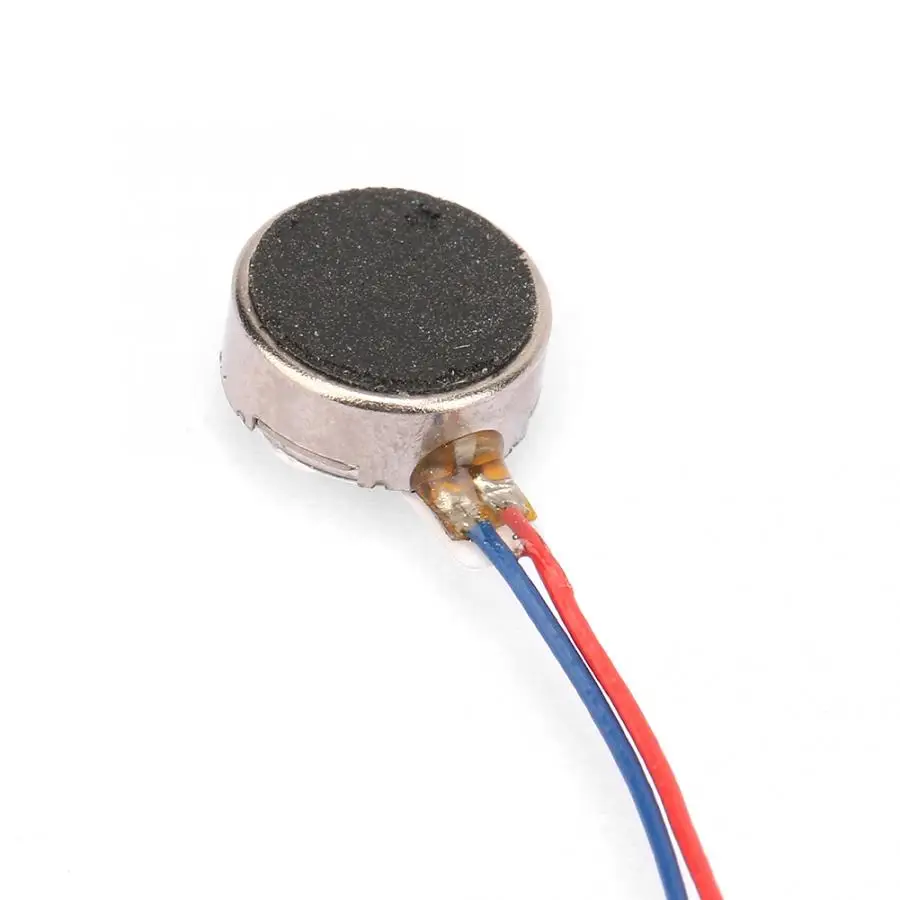 DC 3V 0 02 W 0.08A 8x3mm щетка микровибрационный двигатель клей плоская монета|Двигатель