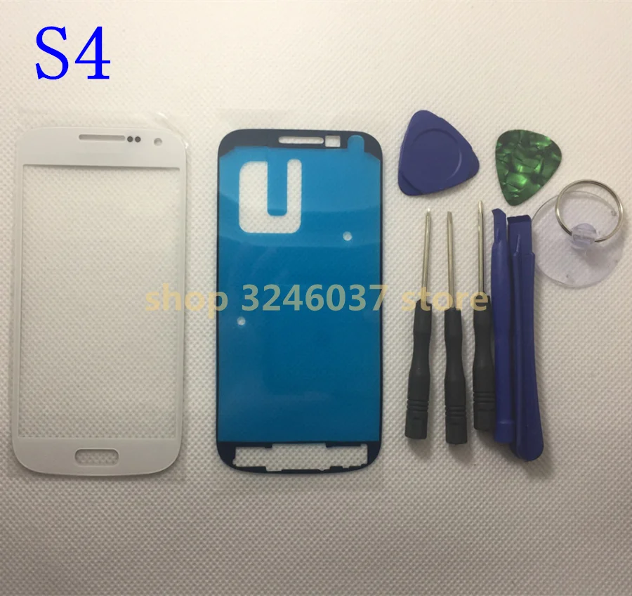 Сменное внешнее стекло для Samsung Galaxy S4 ЖК сенсорный экран переднее внешний