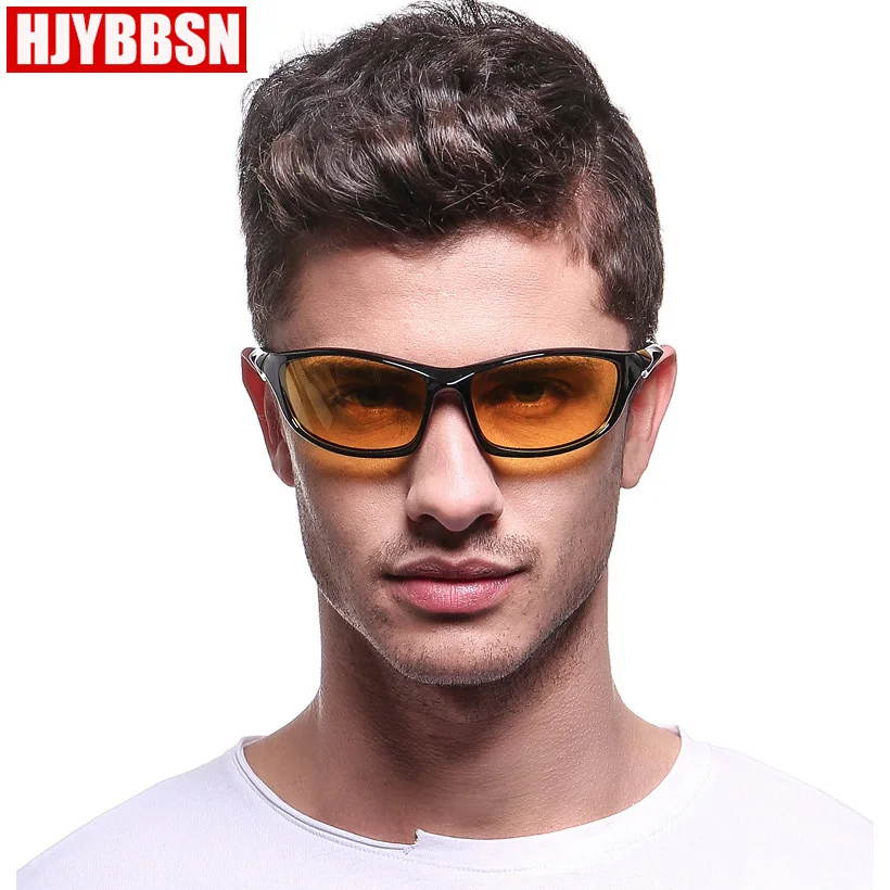 HJYBBSN Brand Top Quality Polarized Sports Sunglasses For Men PC Male