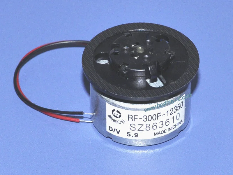 

1PCS Black CD Tray Holder Design VCD DVD Spindle Motor DC 3V RF-300F-12350