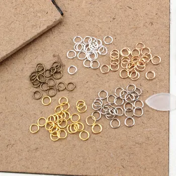 

50g Diameter 9MM 10MM 12MM 14MM Thickness 0.7MM~1.8MM Iron Jump Rings Split Rings Connect Accessories