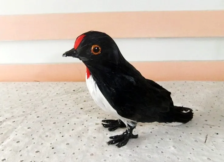 

Artificial bird swallow decoration model photography props feather pure rustic crafts