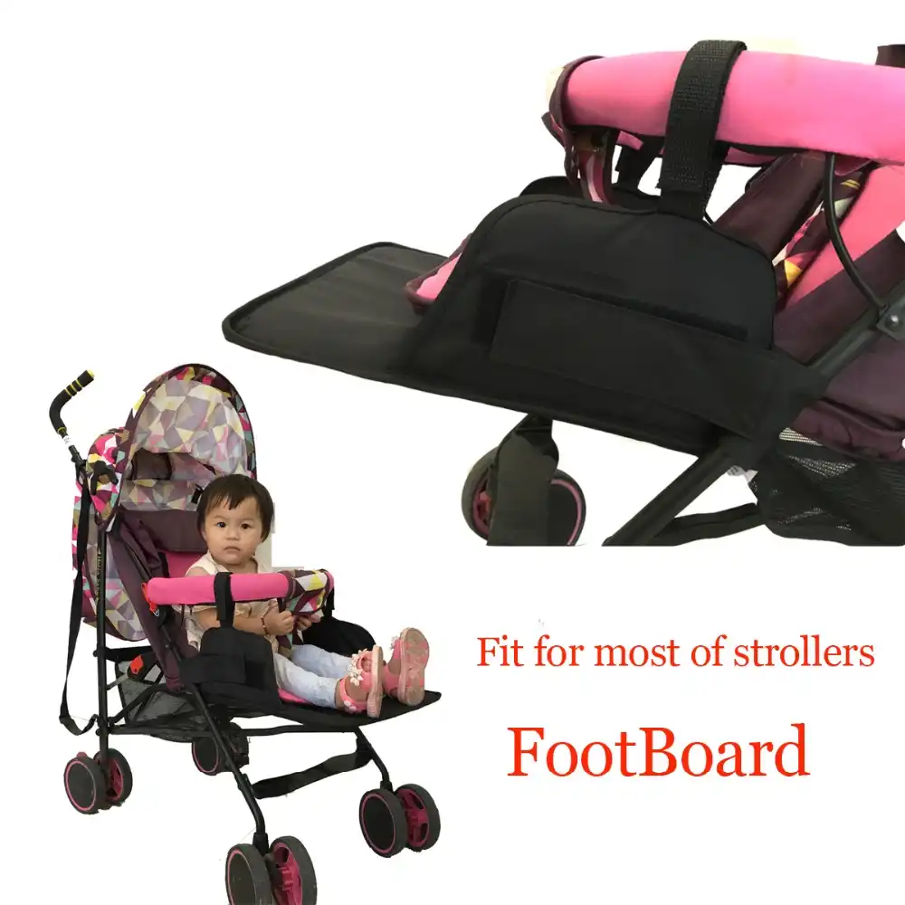 stroller footrest extension