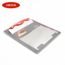 4 farben edelstahl pizza heber werkzeuge kuchen transfer cookie spachtel back und gebäck werkzeuge pizza schaufeln UIE172