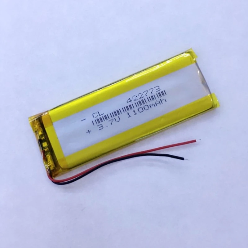 3,7 V 1100 mAh литиево-полимерный lipo Перезаряжаемые Батарея литиевые ячейки для Mp3 Mp4 Mp5 Рисованные подложки DVD электронная книга гарнитура bluetooth 422773