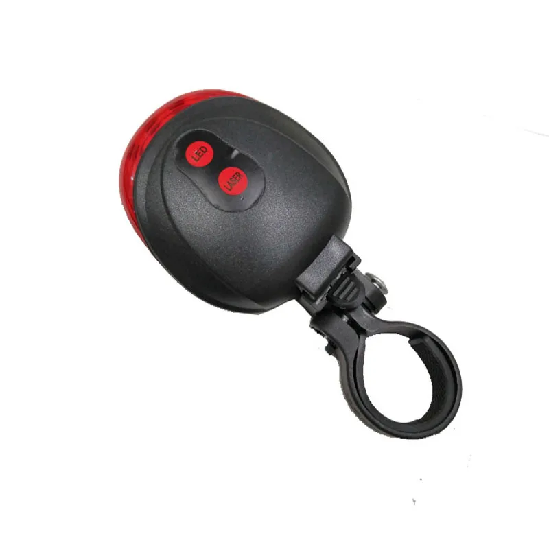 Excellent Bicycle Tail Light (5LED+2Laser) Waterproof Cycling Bike Light 7 Cool Flash Mode Bike Rear Lights For Bike Accessories Lights 6