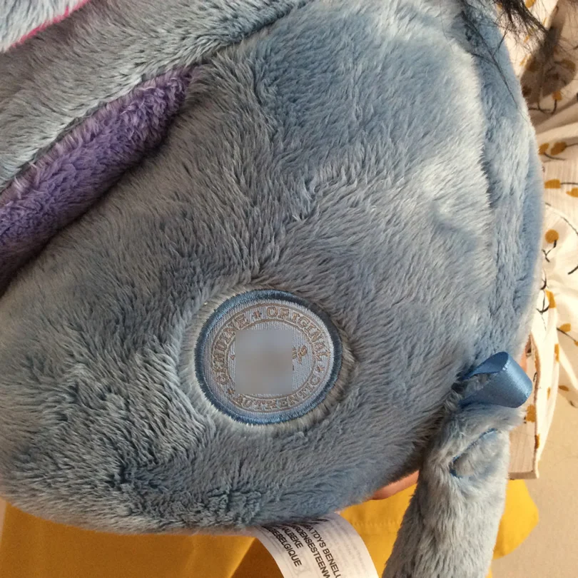 Игрушка плюшевая Eeyore на осле сидячая Мягкая кукла с удержанием сердца 28 см