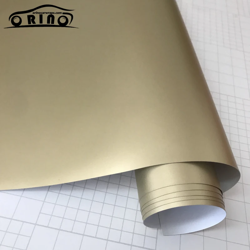 champagne gold metallic vinyl film-1