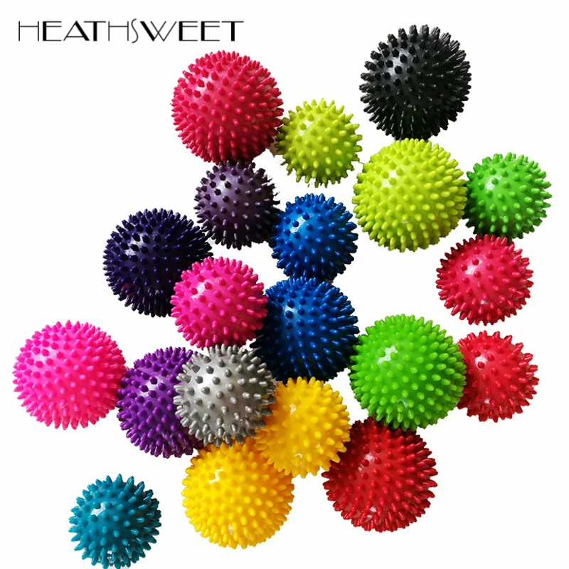 Healthsweet 9 5 см/7 см Spiky массаж триггерной точки мяч ролик Облегчает боль Стресс для
