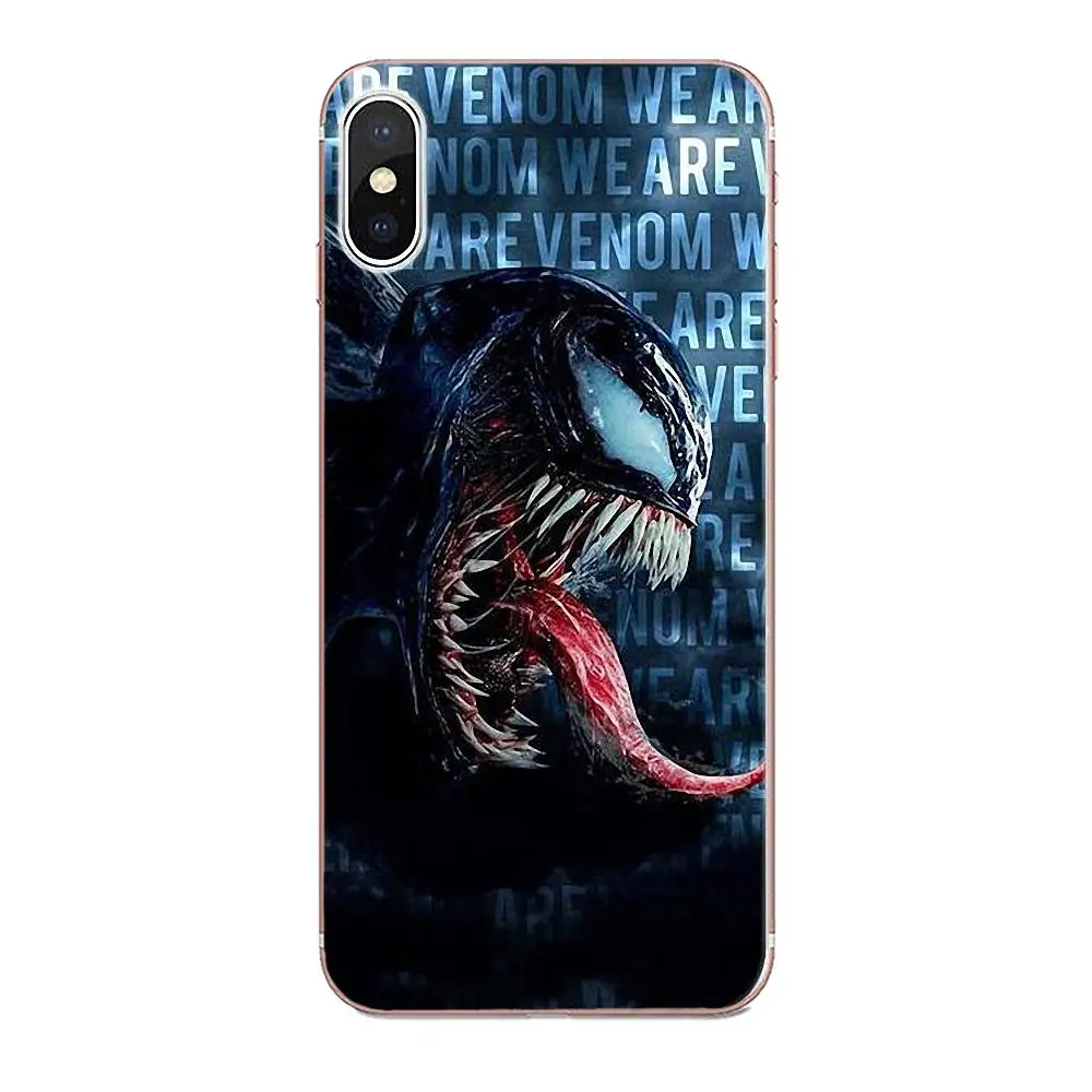 Для Xiaomi Redmi Mi Note 7 8 9 SE Pro Lite Go Play мягкий термополиуретановый ящик для звонков Venom