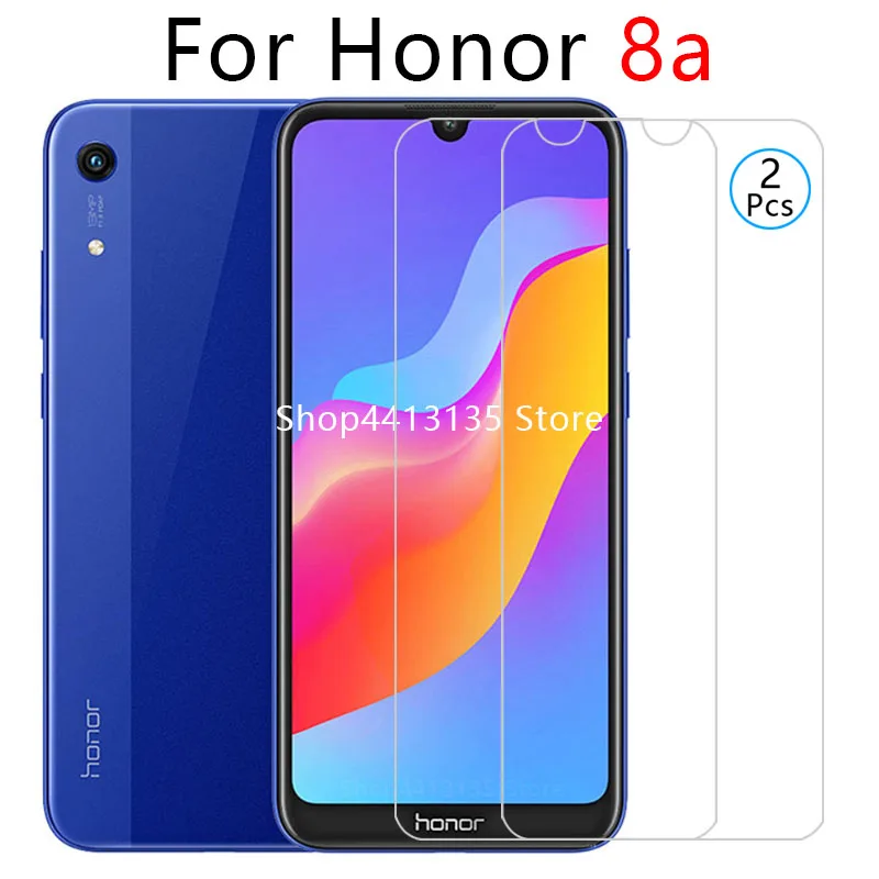 Чехол для honor 8a чехол huawei 8 a a8 чехлы защитный телефона закаленное стекло 6 09 защита