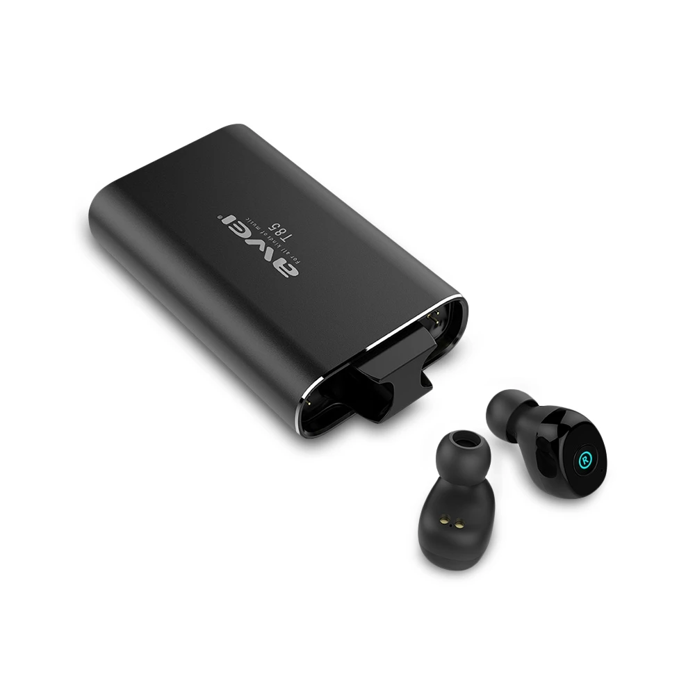Awei T85 TWS Twins True Wireless Bluetooth V5.0 Earbuds with Charging Base |