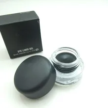 Лидер продаж, брендовые черные макияжная подводка для глаз гель лак для ногтей, не испечь и Водостойкая Подводка для глаз 2 шт