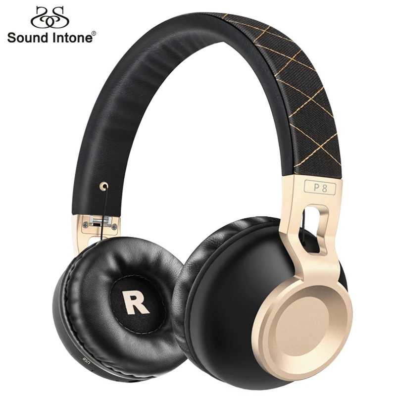 

Sound Intone Wireless Headset Stereo Audio Bluetooth Headphone Support TF Card and Hands-free Calling Function Earphone for MP3