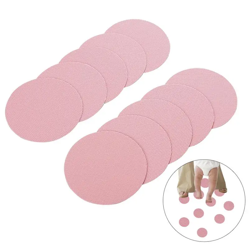 

10PCS PEVA Anti-slip Discs Large 4 inch Non Slip Stickers for Tubs and Showers