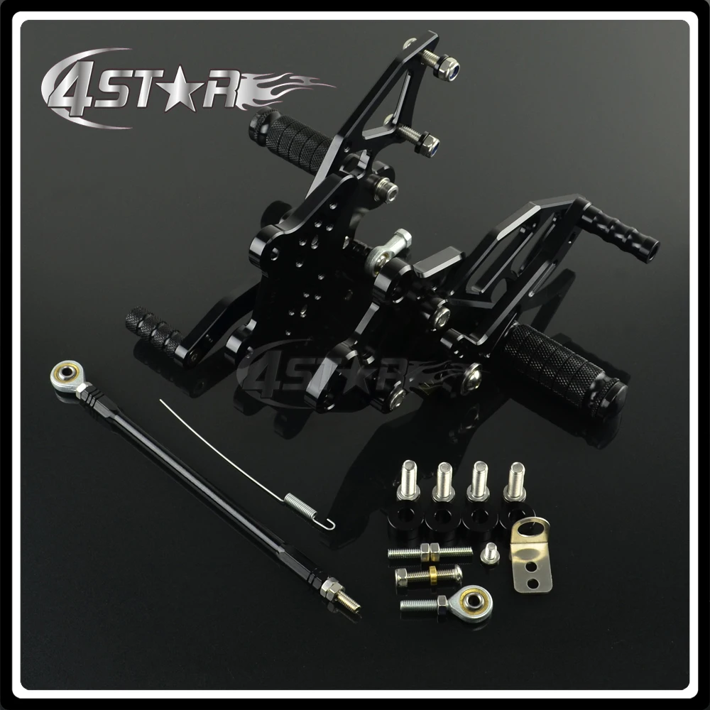 

CNC Adjustable Foot Pegs Pedals Rests For KAWASAKI NINJA300 NINJA 300 2013-2016 2013 2014 2015 2016 Motorcycle