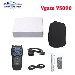 2017 VS890 OBD2 Универсальный считыватель кодов VGATE VS890 OBD2 сканер мульти-языки VS-890 BD2 OBDII сканер EOBD VS 890 Бесплатная Shiip