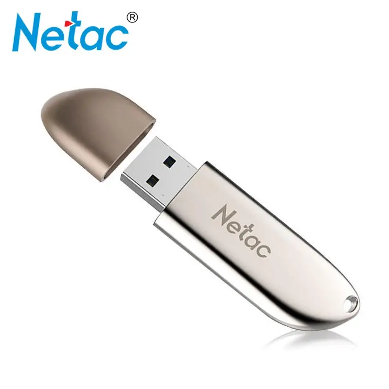 Флеш накопитель Netac USB 3 0 Металлический Высокоскоростной 64 ГБ ГБ|USB флэш-накопители| |