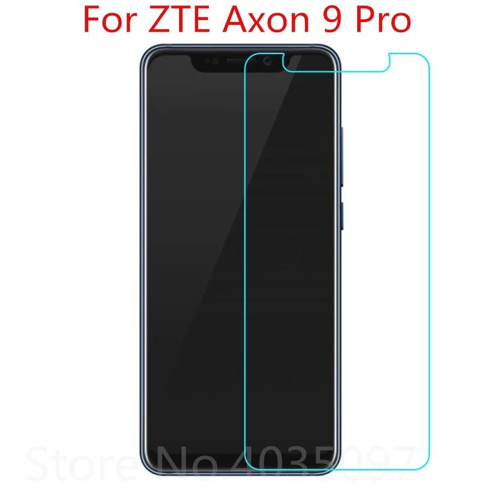 2 шт закаленное стекло для zte Axon 9 Pro защита экрана 9H 2.5D Защитное стекло для телефона для zte Axon 9 Pro закаленное стекло