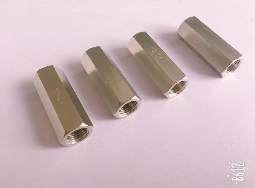 

Pneumatic connector CV-01 1/8 CV-02 1/4 CV-03 3/8 CV-04 1/2 copper connector One Way Air Check Valve