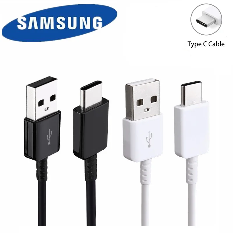 

100% Original Samsung galaxy 120cm Charger cable quick fast charge usb 3.1 Type C for S8 s9 Plus note 8 9 A7 A8