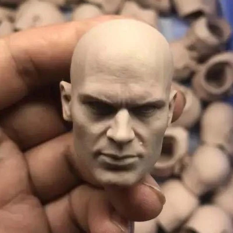 1 6 Scale Hitman Codename 47 Unpainted Head Sculpt Art Practice Colouring Action Figures Aliexpress