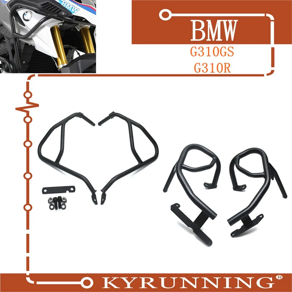 

Teng Worship Motorcycle Engine Bumper Guard Crash Bars Protector Steel For G 310GS 310R G310R G310GS G310 GS 2018 2019 2 colors