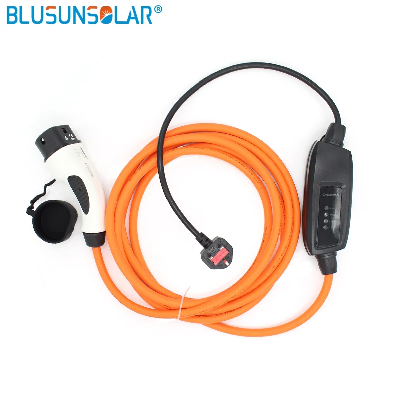 

Charging plug meet SAE J1772 2010 standard EV Charging Cables 16A 5M