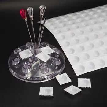 

100Pcs Disposable Color Mixing Paint Draw Nail Art Resin Jewelry Palette Dish