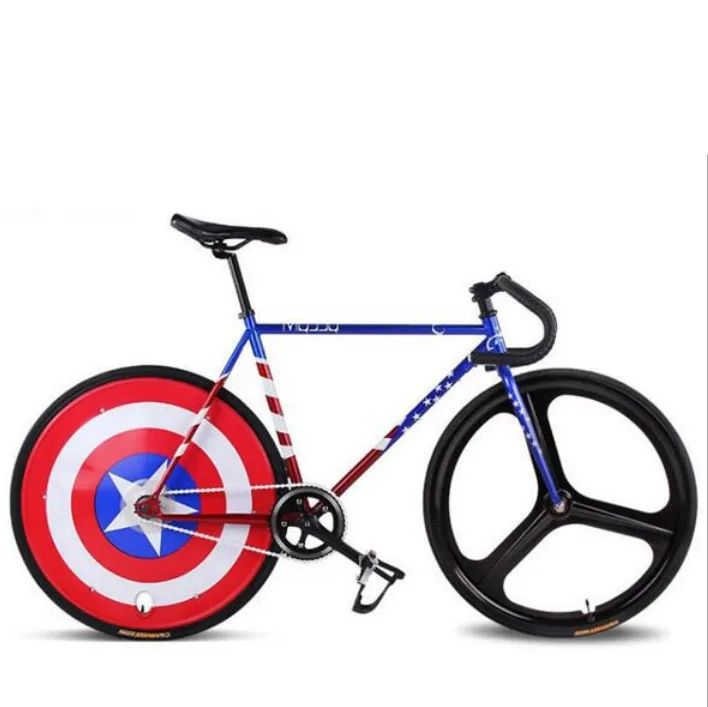 Original X-Front brand fixie Bicycle Fixed gear 46cm 52cm DIY One wheel speed road bike track Flag bicicleta fixie bicycle